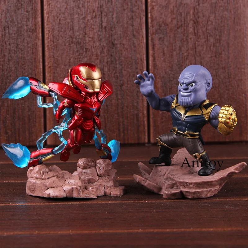 Marvel Мстители Бесконечность войны мини яйцо атака серии Железный человек MK50 Mark XLX фигурка танос экшн ПВХ Коллекционная модель игрушки