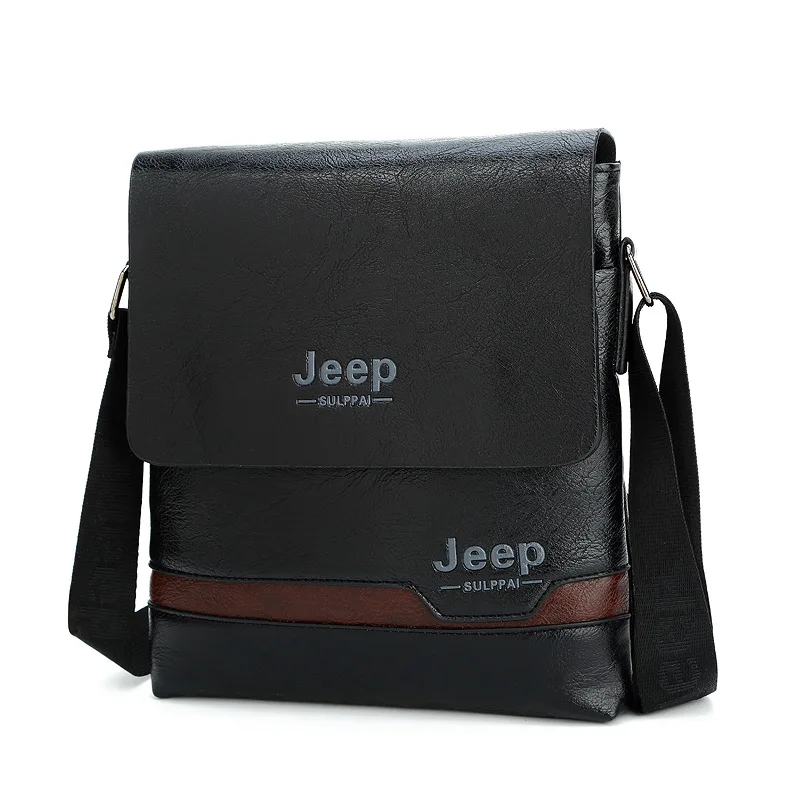 JEEP Sulppai мужская сумка-мессенджер из искусственной кожи портфель дизайнерские