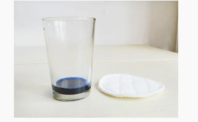 Однослойные моющиеся грудные прокладки для кормящих мам 6 шт. мягкие впитывающие