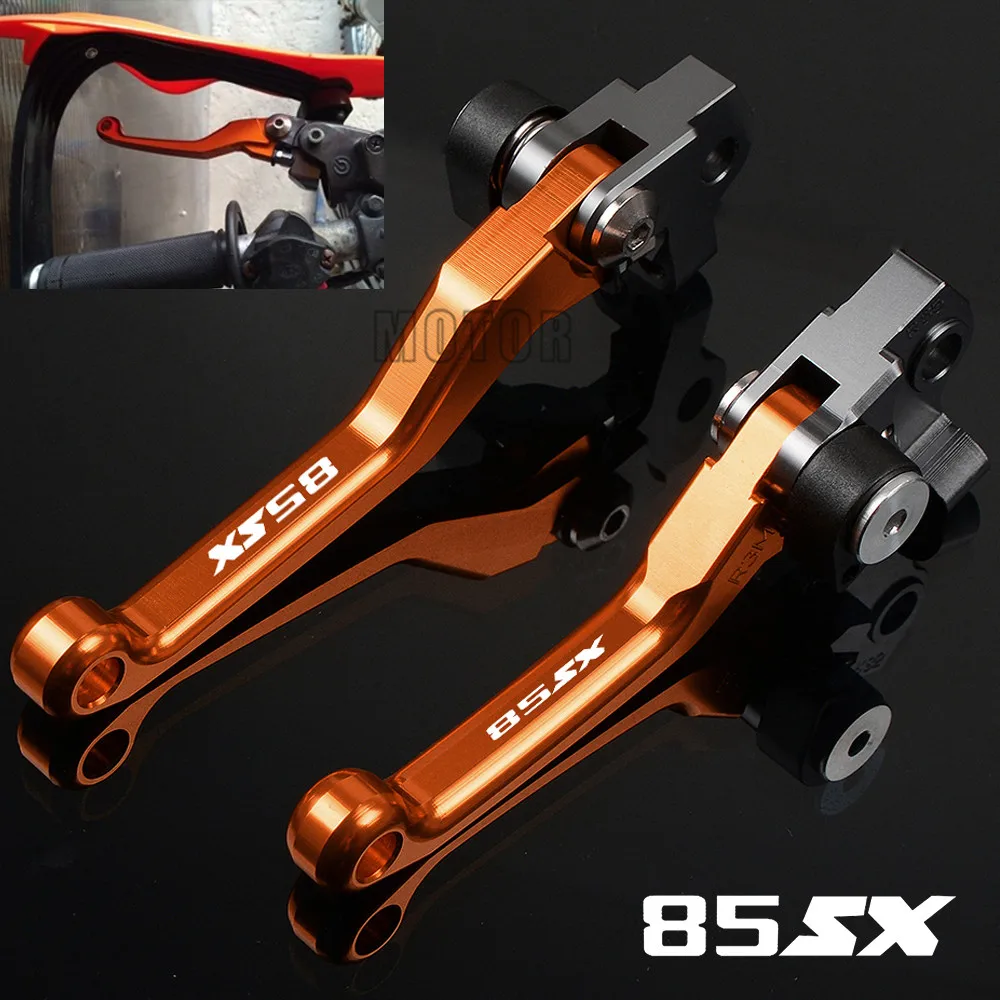 For   85SX 85 SX 2003-2011 2014-2018 CNC Aluminum Motorcycle Motor DirtBike Dirt Pit Bike Motocross Pivot Brake Clutch Levers