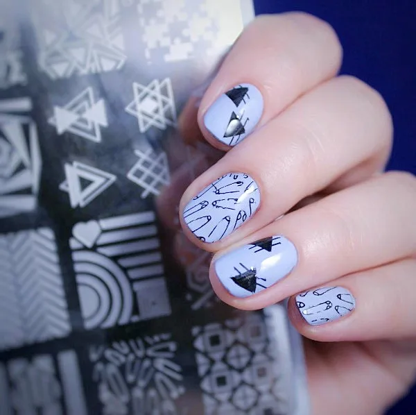 BORN PRETTY Rectangle Stamp Template Nail Plates Christmas Halloween Floral 12*6cm Art Image Plate BPX-L001-L012 | Красота и здоровье
