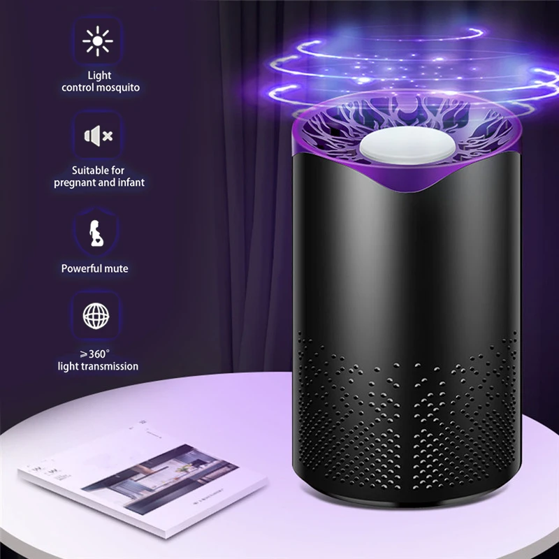 Hot New Electric Mosquito Killer Lamp USB LED Bug Zapper Anti Insect Trap Fly Home Pest Control | Дом и сад