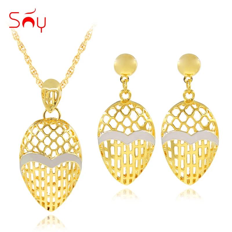 Sunny Jewelry подарок на день рождения для женщин и девочек колье серьги Кулон