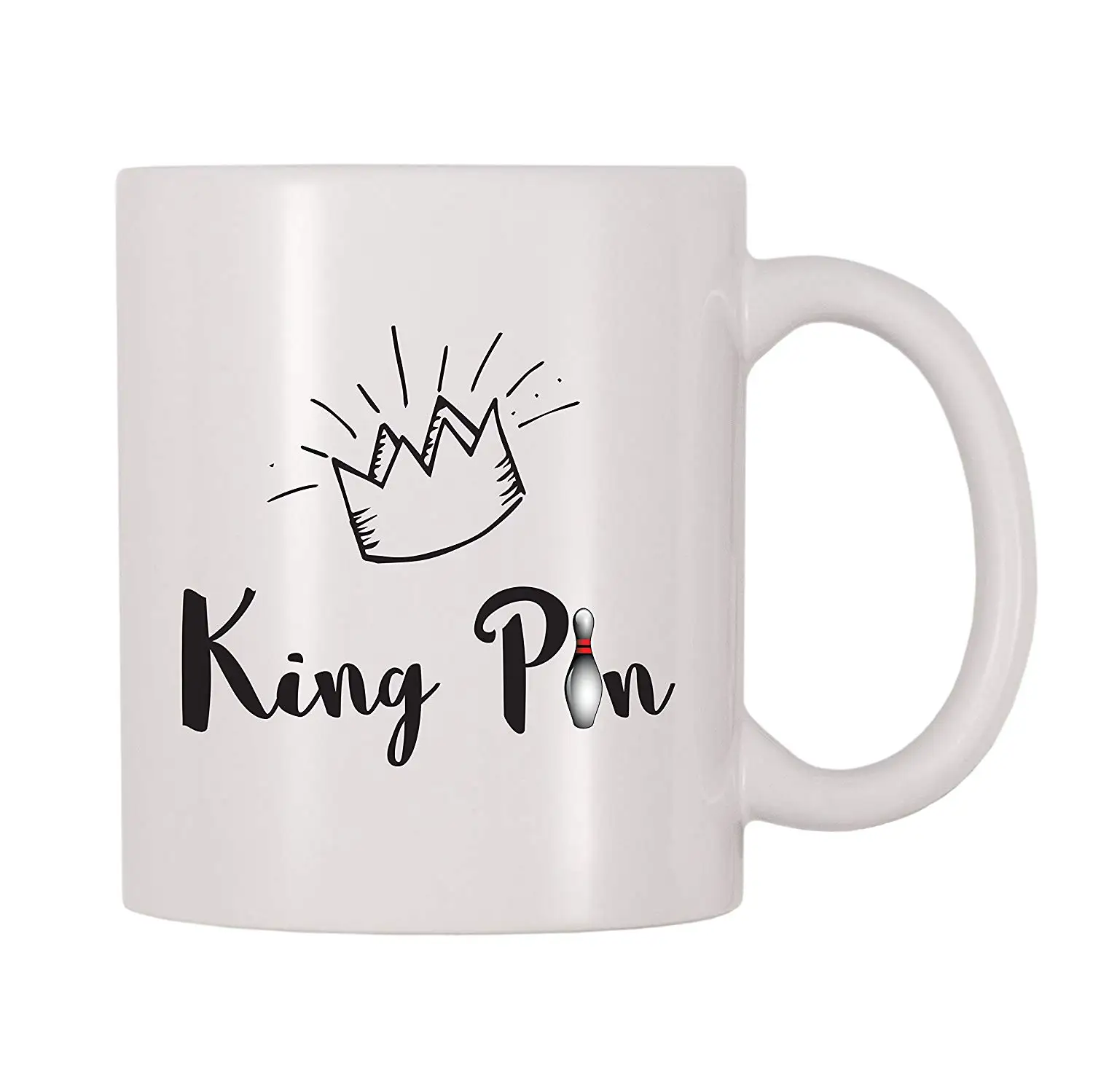 Кофейная кружка для боулинга King Pin (11 унций)|Кружки| |