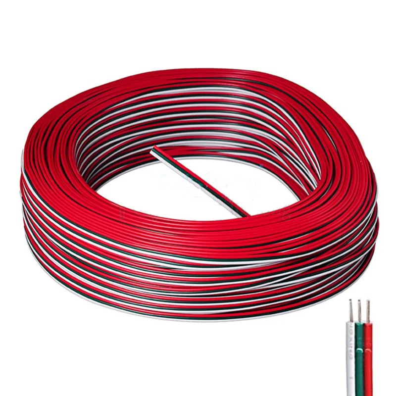2-контактный 3-контактный 4-контактный 5-контактный 22AWG светодиодный разъем