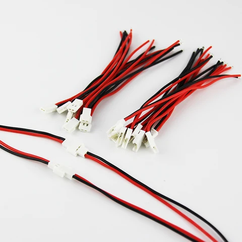 20 пар 1S 2 контакта Molex 51005 51006 Mirco разъем для аккумулятора для радиоуправляемого вертолета 22awg 10 см термостойкий силиконовый кабель 10 см