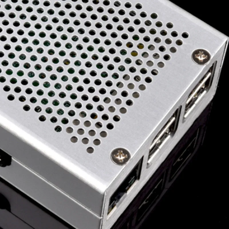 Raspberry Pi 3 Model B Plus чехол алюминиевый металлический корпус совместимый с Capa +