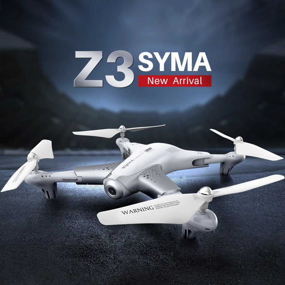 SYMA Z3 складной Дрон с 720 P HD Камера Квадрокоптер зависания 100 W Wi Fi FPV Quadcopters Вертолет