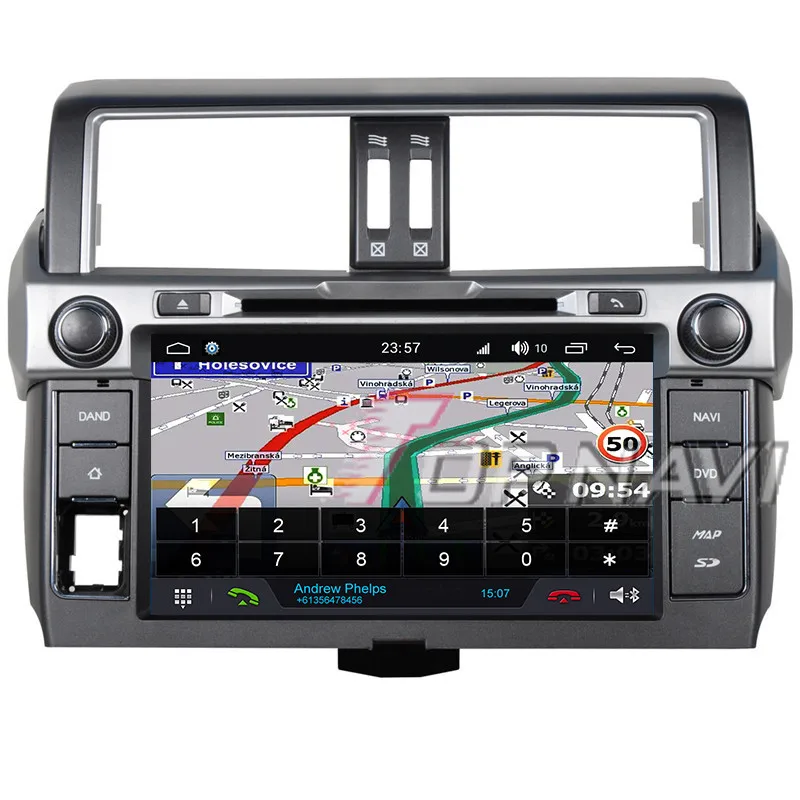 Topnavi 9 ''Восьмиядерный S200 Android 8 0 автомобильный DVD мультимедийный плеер для Toyota Prado 2014 аудио Радио стерео 2DIN