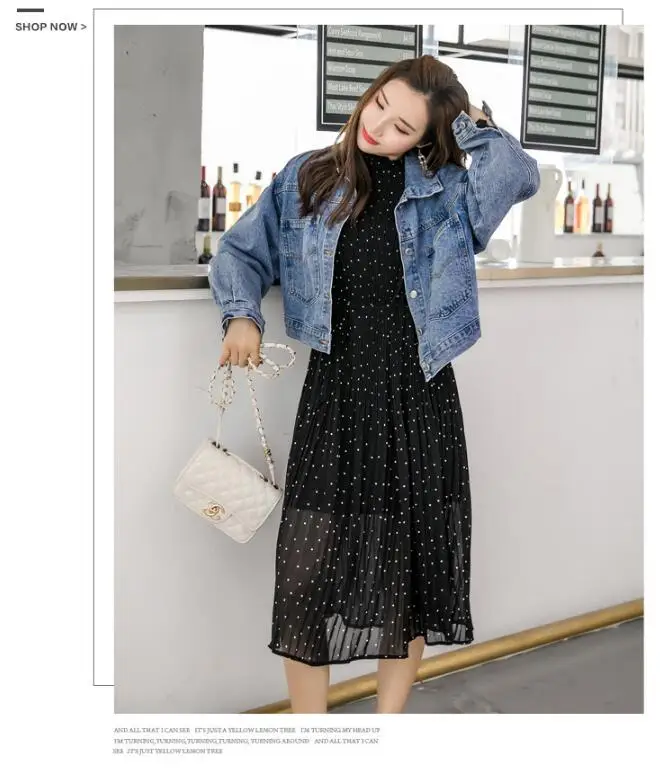 Женские платья в горошек лидер продаж 2019 Весенняя базовая одежда характерное