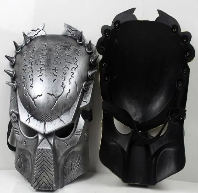 Железные маски воина на человек супер инопланетянин маска хищника воин фильм Prop