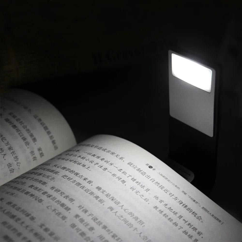 Гибкая лампа для чтения перезаряжаемая электронная книга светодиодный