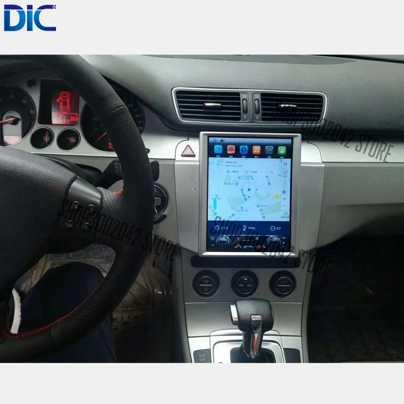 DLC вертикальный экран Android система навигации плеер gps 10,4 дюймов 32 Гб радио bluetooth для Volkswagen Passat CC 2007-2011