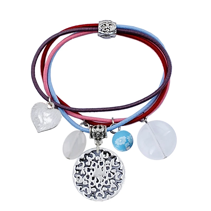 Elastic Shengou US National Multi-beaded Bracelet Women Fashion Jewelry Free Shipping | Украшения и аксессуары
