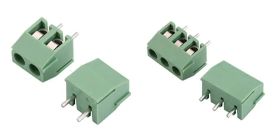 

KF350 2/3Pin 3.5mm Pitch 2/3 Pin 2/3 Way Straight Pin 300V 10A PCB Screw Terminal Block Connector Resistor