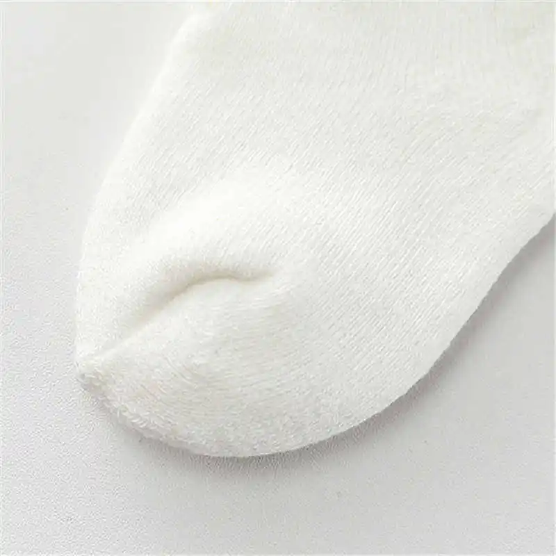 Детские носки унисекс милые утепленные махровые с принтом короны для