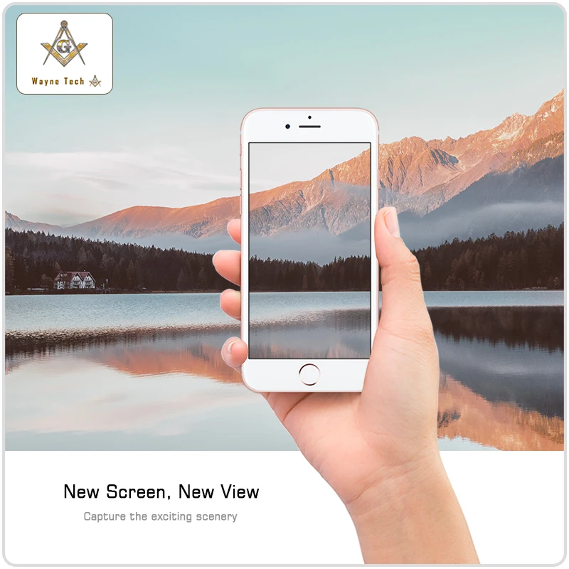 10 шт./лот без битых пикселей ЖК-дисплей для Apple iPhone 6 с кодирующий преобразователь