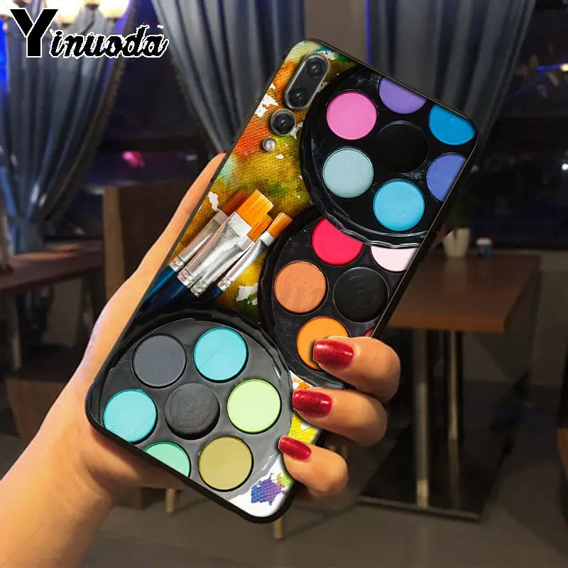 Yinuoda красочный набор акварельных красок палитра для телефона чехол Huawei P20pro mate10lite