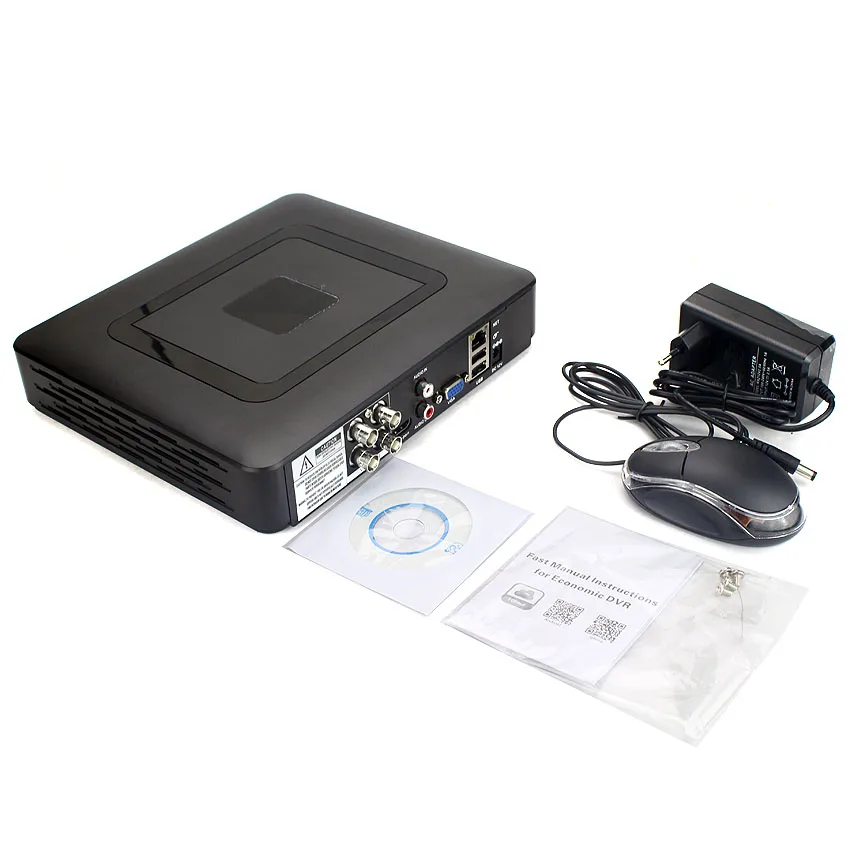 4Ch HVR MINI 5 in 1 Hybrid 1080N CCTV Mini DVR Recorder AHD / Analog TVI CVI IP NVR | Безопасность и защита
