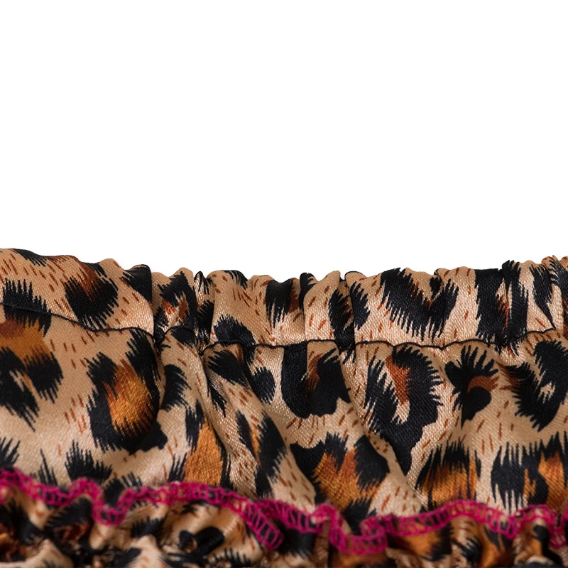 10 видов цветов Панталоны леопардовой расцветки для девочек трусики на подгузник