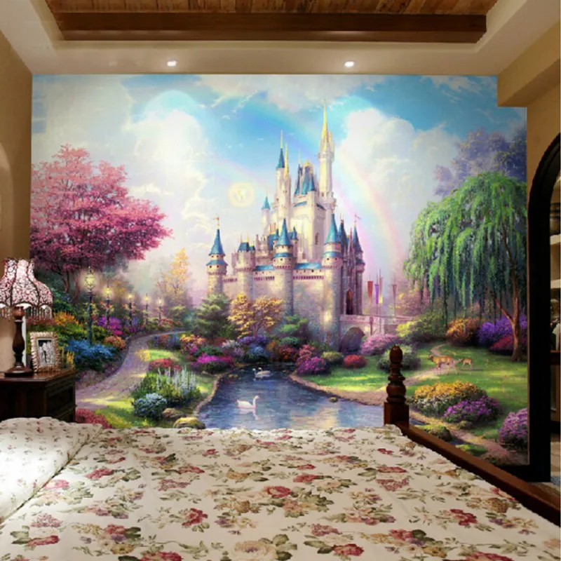 3d радужные обои для фотографий гостиной детской комнаты | Обустройство дома