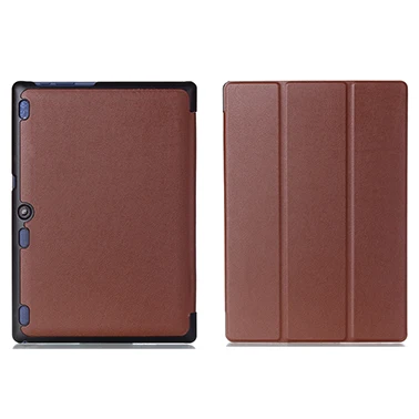 PC-Brown Тонкий кожаный смарт-чехол для lenovo Tab 10 TB-X103F Tab 2 A10-30 Tab2 A10-70 Tab3 10 Plus Tab 10 бизнес-Стенд чехол для планшета - Цвет: PC-Brown