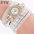 CCQ женские винтажная, со стразами, Кристаллами Браслет Циферблат Аналоговые кварцевые наручные часы reloj mujer Новое поступление Прямая доставка горячая распродажа # L