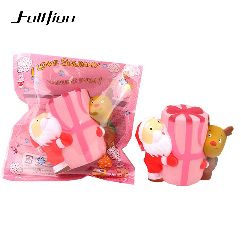 Fulljion Squishy рождественские подарки приколы розыгрышки Новинка кляп игрушки гаджет