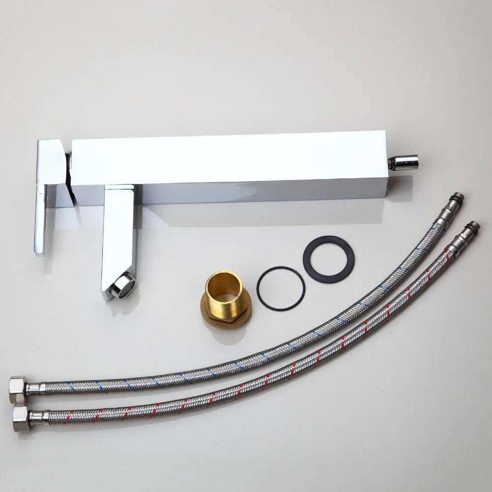 KEMAIDI смеситель для ванной комнаты хромированный латунный столешница горячий и