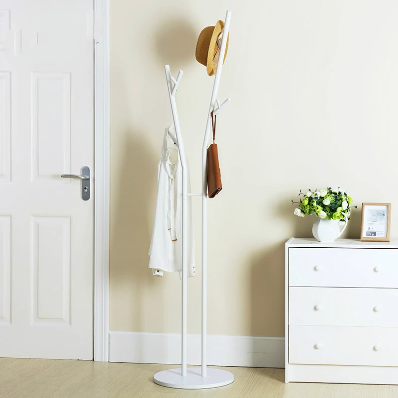 

Simple European style landing coatrack iron creative hanger simple living room bedroom clothes rack