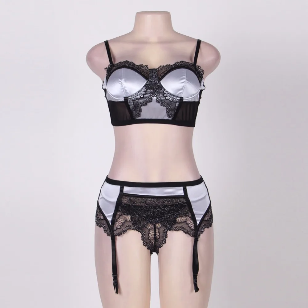New Women P sexy lingerie lace garter lingeries set Sexy Nightgowns dress sex underwear women | Тематическая одежда и
