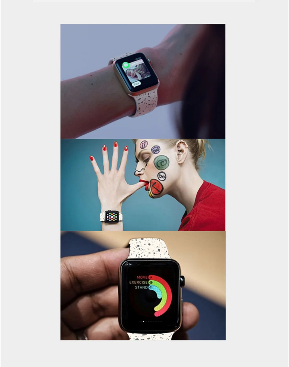 Модные брендовые часы из телячьей кожи 38/40/42/44для Apple Watch для женщин Iwatch ремешок для часов браслеты для пояса белый