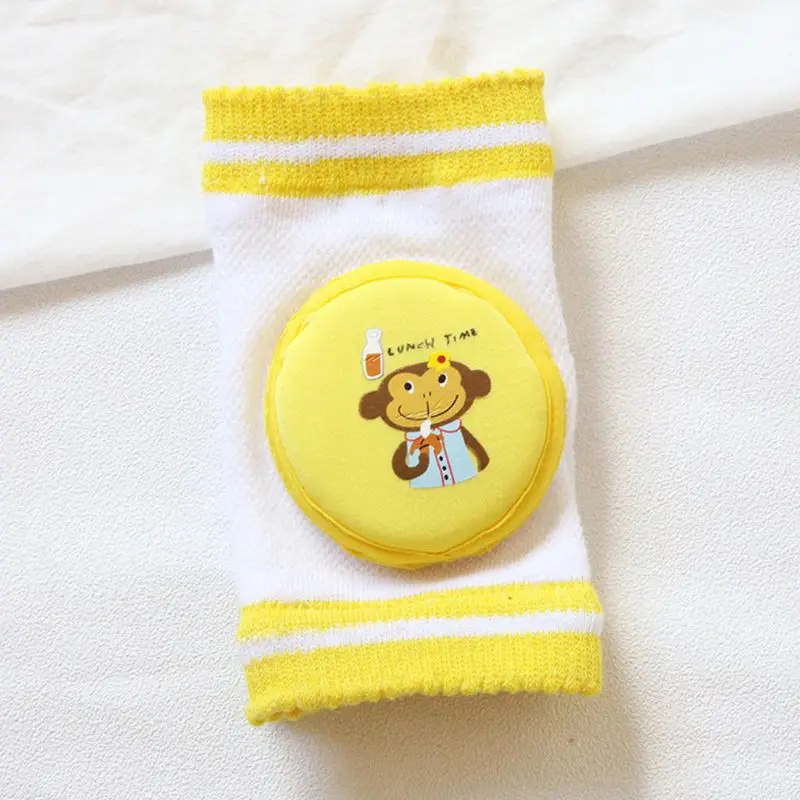 1 пара Детские Симпатичные Теплые наколенники для ползания детей ясельного