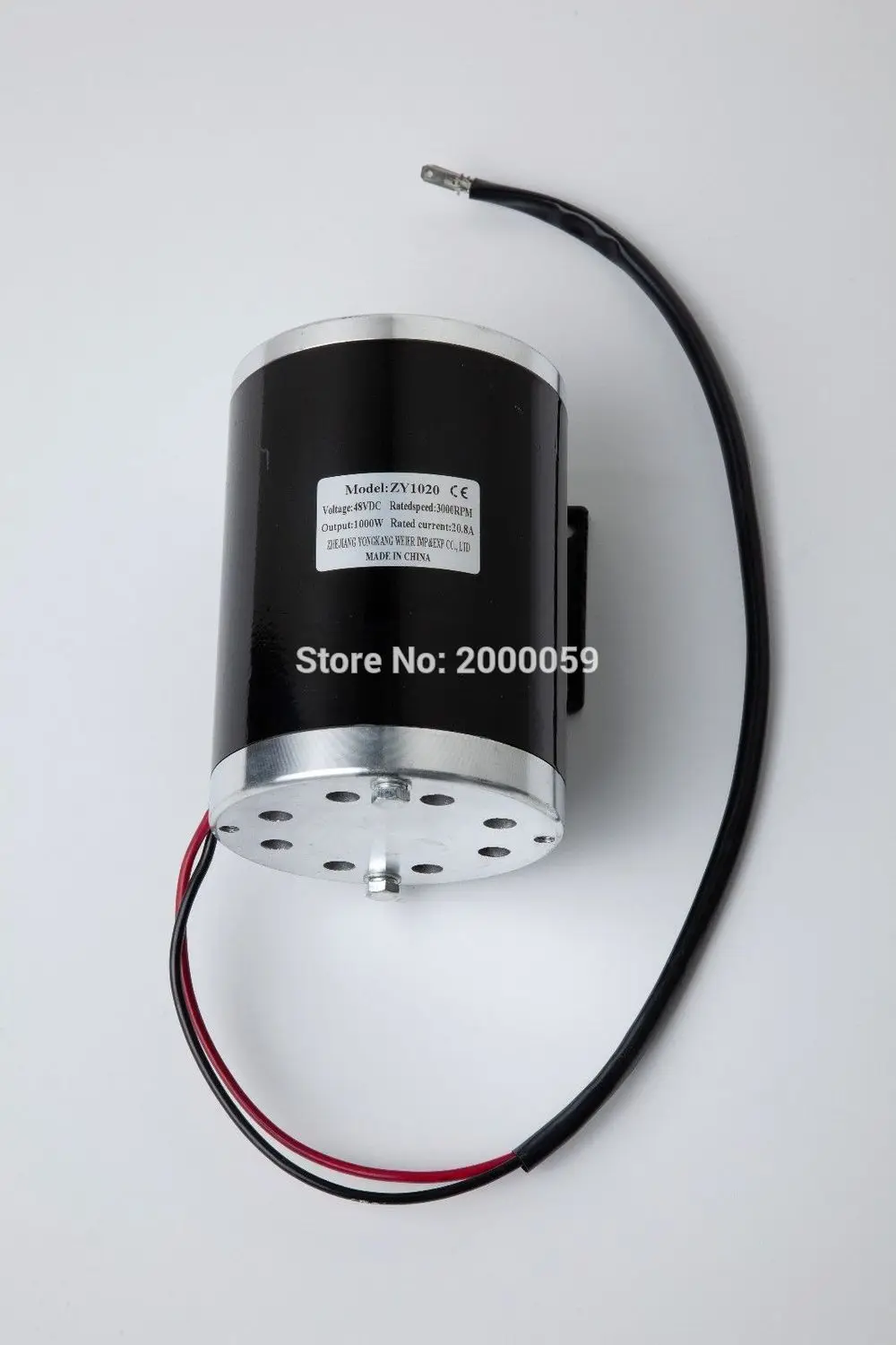 Электрический двигатель постоянного тока 36 В 1000 Вт 3000 об./мин. 35.6A 11 Т зубы T8F цепи