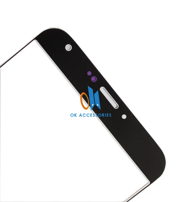 

black white Color 1PC/Lot 5.5 Inch For Meizu MX5 Outer Glass Front Glass Screen