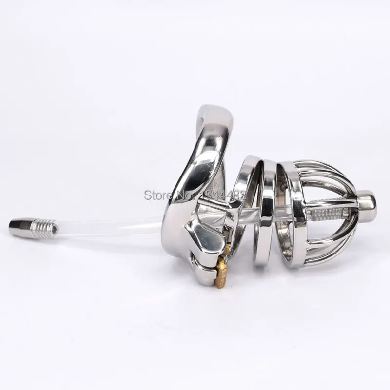 Мужской Пояс верности из нержавеющей стали фиксатор пениса|locking cage|stainless steel
