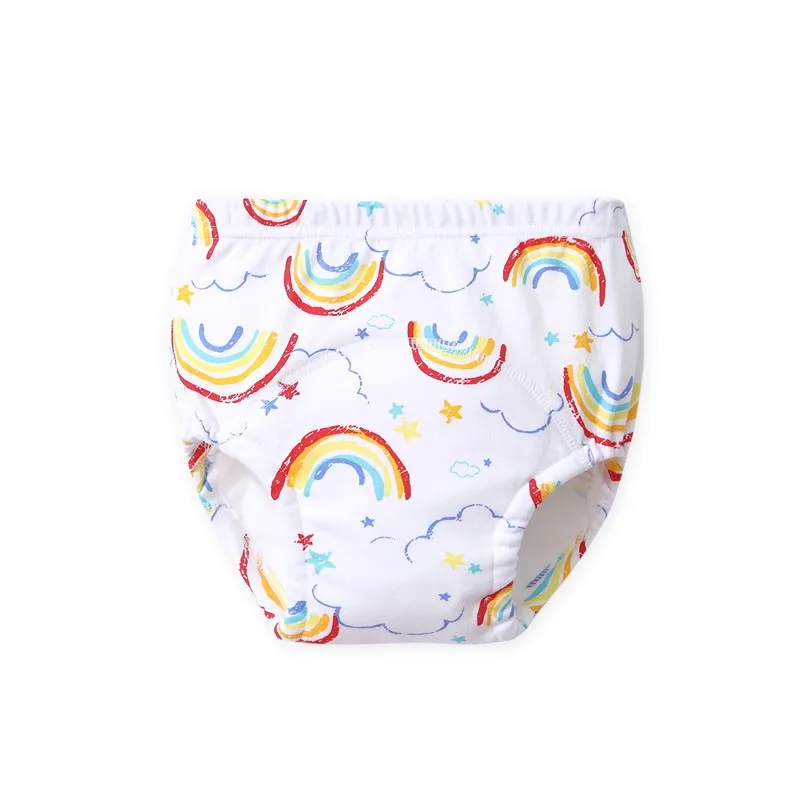5PCS Waterproof Toddler Pants for Potty Toilet Training Reusable Infant Underpants Cloth Panties Child Underwear