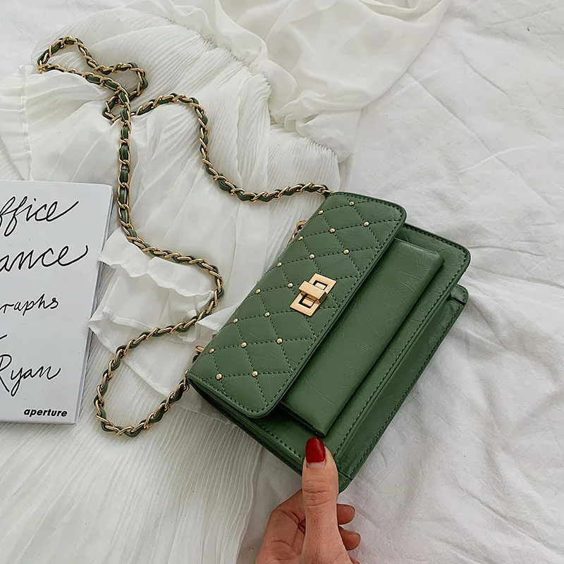 Женская сумка через плечо с замком для женщин 2019 качественная кожаная роскошная