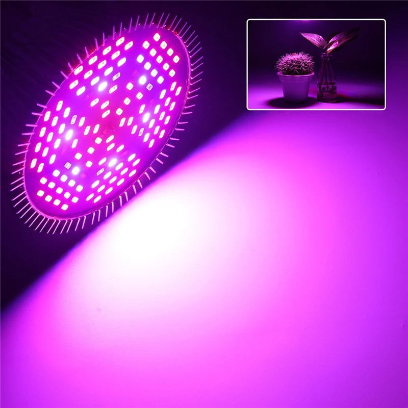 Полный спектр Led Grow Light 18 Вт 28 40 80 120 Красный Синий УФ ИК Светодиодная лампа для