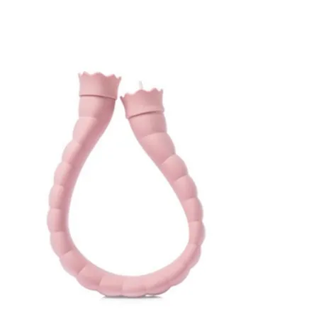 Pink Jordan& Judy 710 мл u-образный мешок для горячей воды силиконовый подогреватель для рук вязаная крышка мешки для хранения воды сохраняет тепло смарт - Цвет: Pink