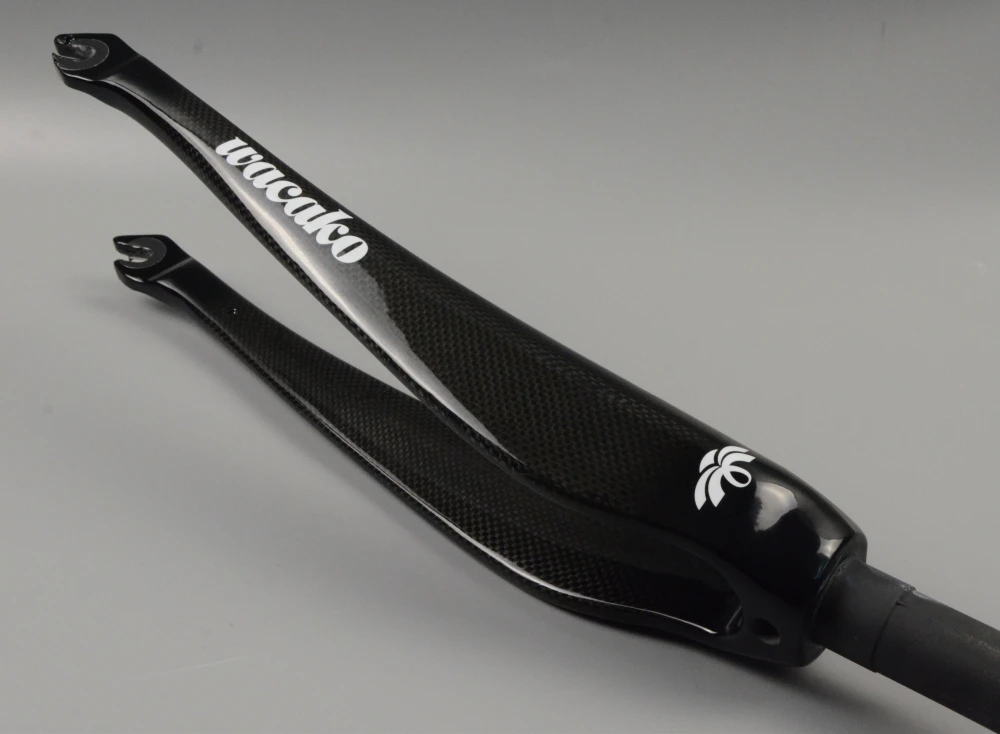 Wacako полностью углеродная вилка новый стиль дорожный велосипед части велосипеда 1