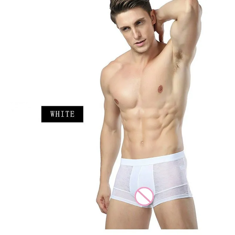 1 шт. мужское супер-эластичное дышащее удобное нижнее бельё бамбуковые трусы из