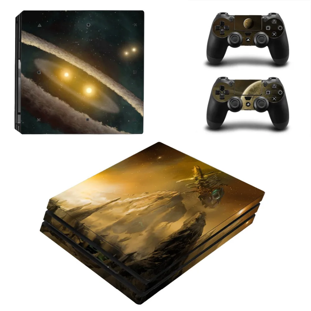 Наклейка для PS4 Pro защитная наклейка с полным покрытием консоли Sony PlayStation 4 игровые