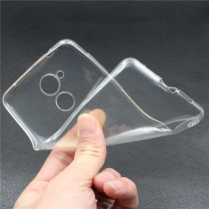 Тонкий мягкий силиконовый прозрачный мобильный ТПУ Housse чехол для Huawei Honor 6C 4G LTE