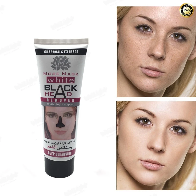

100% Эффективная маска для удаления черных точек, 1 шт., уход за лицом, пилинг для лица, очищение пор носа, глубокое очищение, черная головка, EX ...