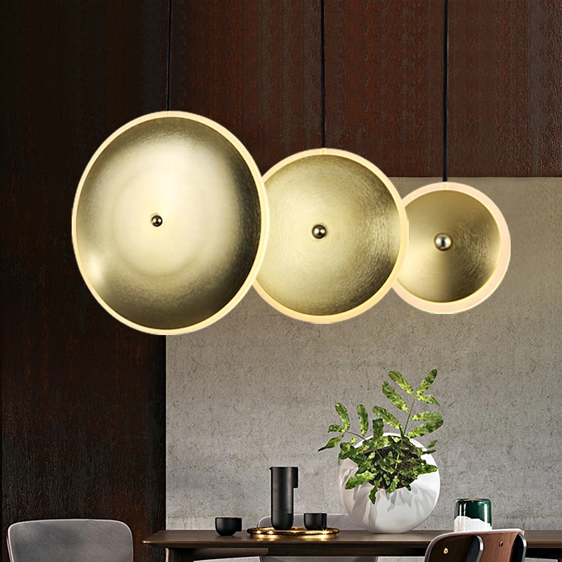 Пост-модерн тени летающая тарелка подвесные светильники свет led hanglamp Лофт Декор