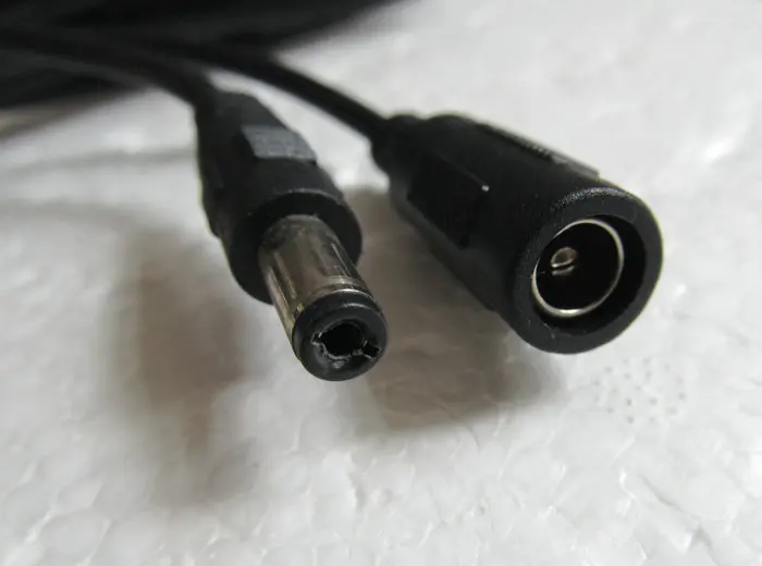 1 шт. 22AWG прямой удлинитель постоянного тока 5 5*2 мм Мама до папа 5x2 адаптер питания