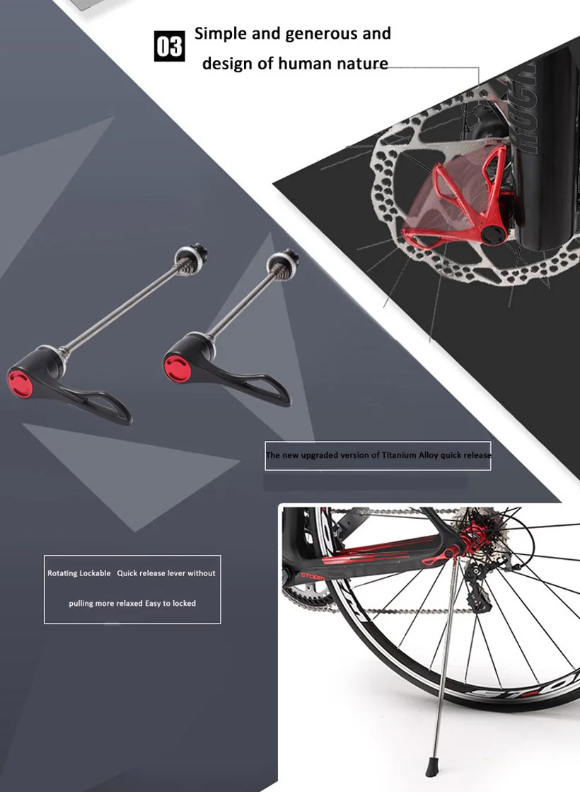 1 пара велосипедных быстроразъемных титановых MTB шоссейных велосипедных шампуров сверхлегкие алюминиевые Велосипедное колесо из сплава