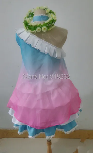 Шифоновая футболка с надписью Love Live Yume no Tobira Dreams Gate Nozomi Tojo Униформа наряд аниме