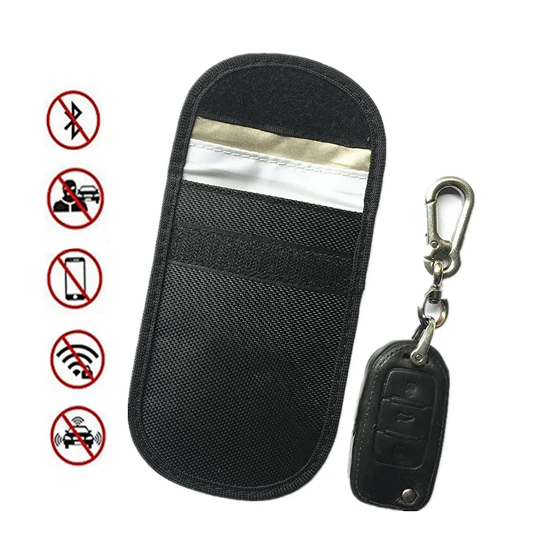 RFID блокирующий чехол для ключа сигнала автомобильной клетки Fob Защита